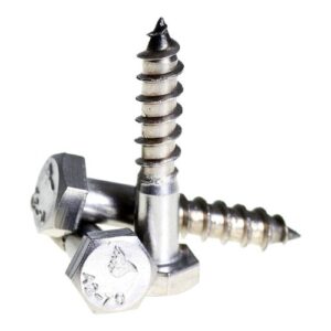 Tirafondos Para Madera Inoxidable AISI 304