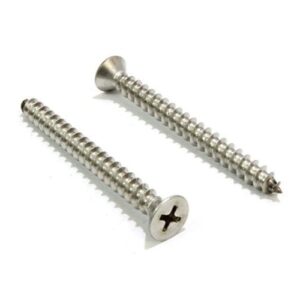 Tornillos Parker Cabeza Fresada Inoxidable AISI 304