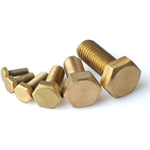 Bulones Cabeza Hexagonal Métrico Bronce